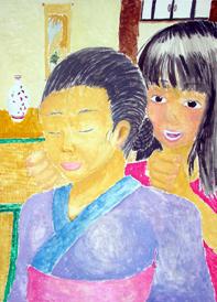 「家庭の日」木下 菜々実（みなべ町立南部中学校3年）