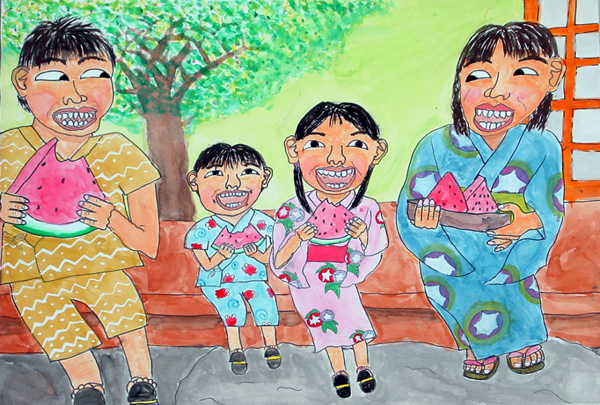 「家庭の日」榊 由衣（安楽川小学校4年）