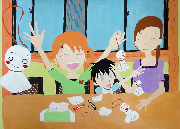 「家族といれば雨の日も」上田 あすか（周参見中学校1年）