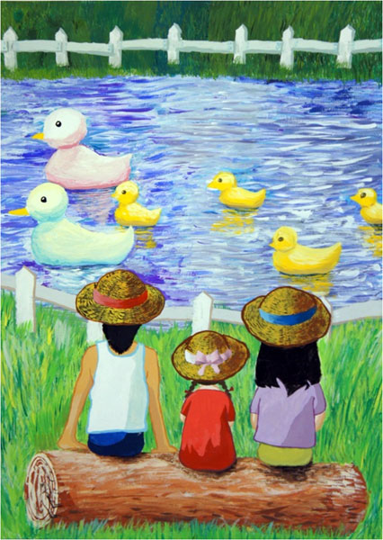 「一緒の幸せ」 濱田　涼大（田辺市立明洋中学校3年）