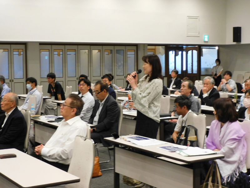 取組発表　会場の様子